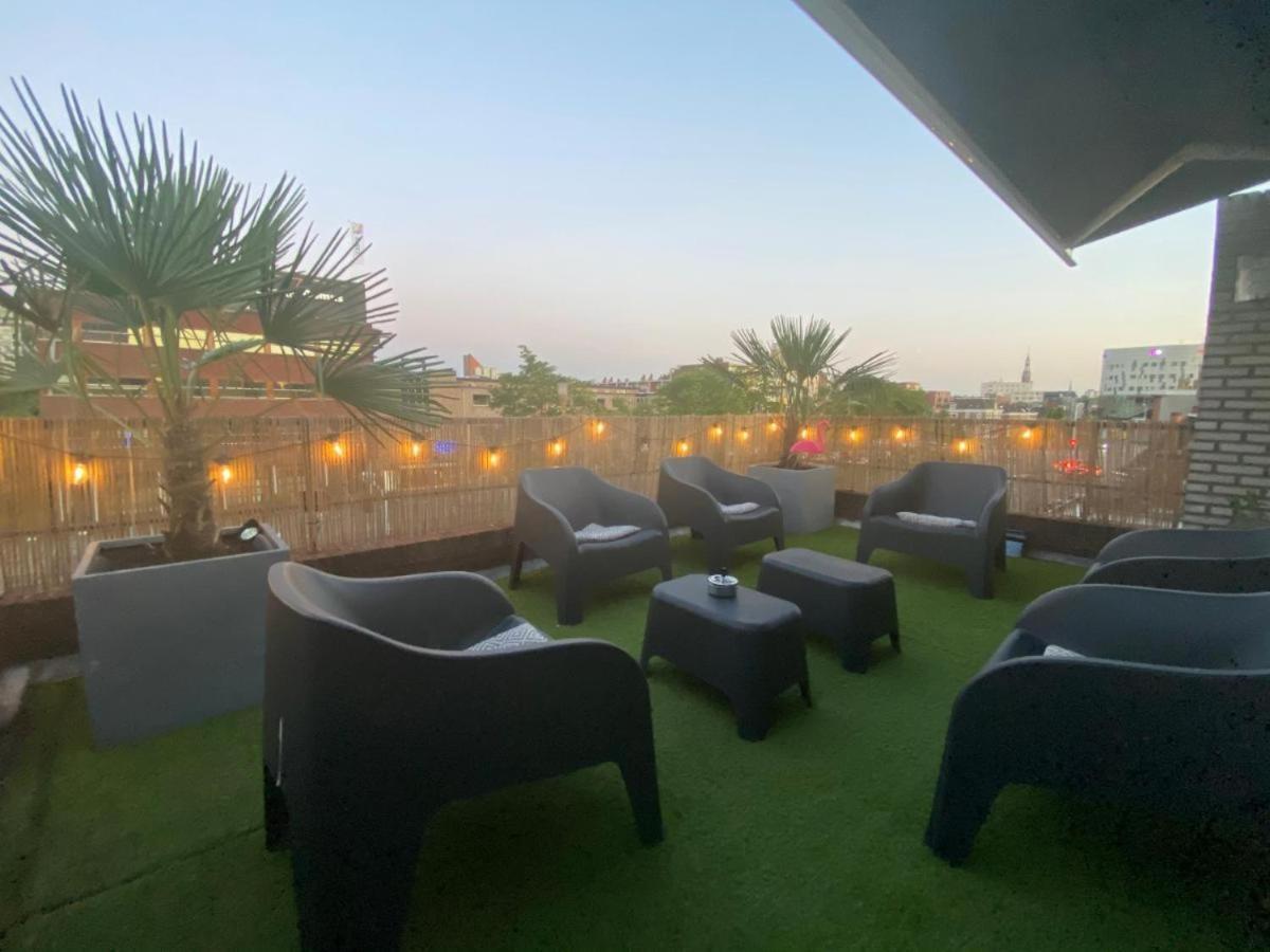 The Jungle - Duo Studio With Kingsize Terrace جروننجن المظهر الخارجي الصورة